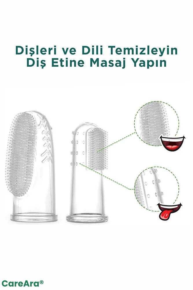 CareAra® | Bebek Parmak Diş Fırçası