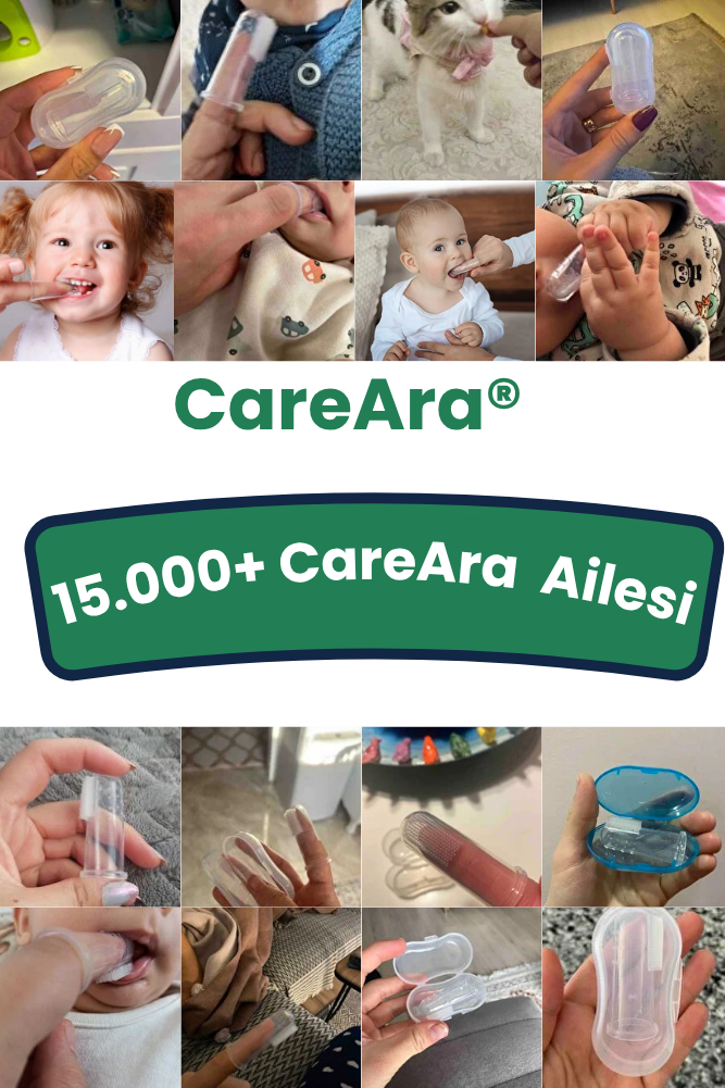 CareAra® | Bebek Parmak Diş Fırçası